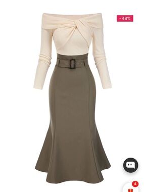 NWT Retro Stage Mermaid dress